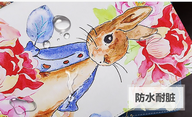 Millet tấm 4 trường hợp 8 inch mét pad34 thế hệ máy tính kê 4Plus thả cartoon bao da 10.1 inch - Phụ kiện máy tính bảng