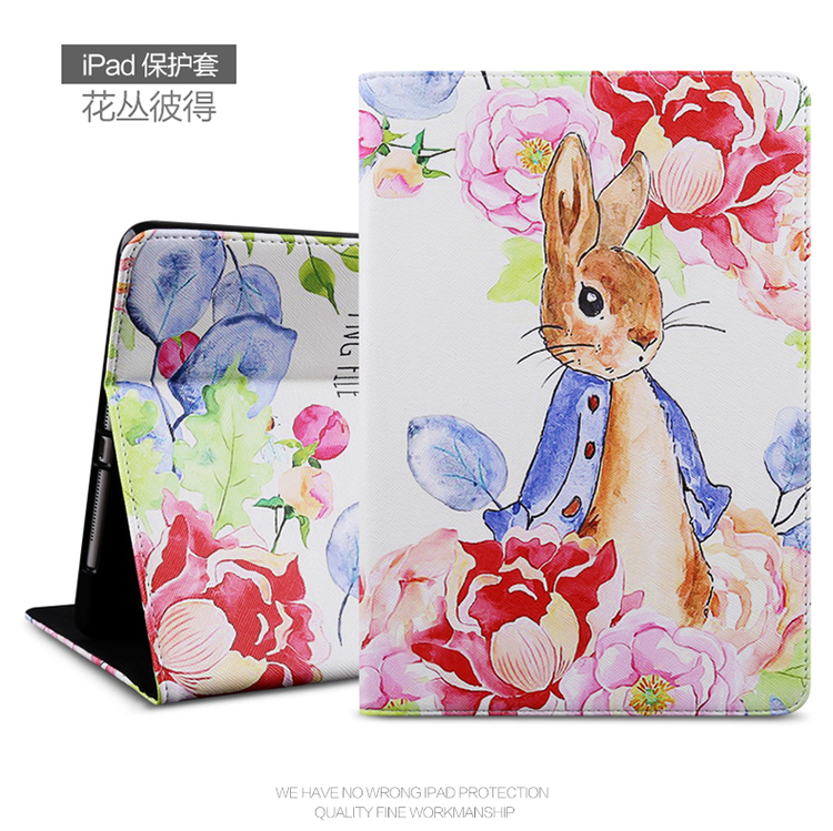 Millet tấm 4 trường hợp 8 inch mét pad34 thế hệ máy tính kê 4Plus thả cartoon bao da 10.1 inch - Phụ kiện máy tính bảng kệ để ipad