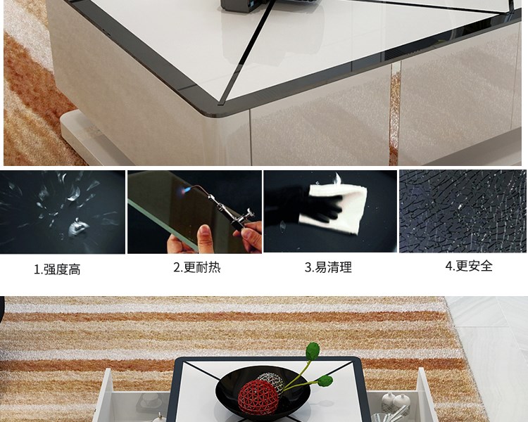Kết hợp nội thất phòng khách hoàn chỉnh đơn giản hiện đại sofa bàn cà phê TV tủ bàn ăn và bộ ghế ba bộ giường ngủ