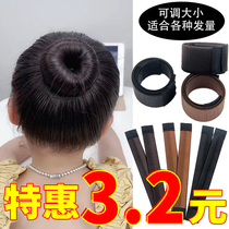 Childrens ball head hair ring 2024 new hair twister headwear girls bud fixed hair ring hair accessories