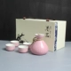 Sáng tạo Dệt rượu Sake rượu vang phong cách Nhật Bản Bộ đồ gốm Trung Quốc Bình gốm vàng Rượu vang trắng Rượu vang Linh tinh Hộp quà tặng kệ rượu vang để bàn