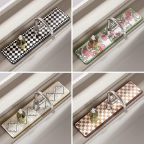 Diatom mud kitchen faucet absorbent pad wash basin sink drain pad anti-splash toilet bathroom countertop pad