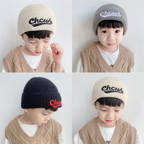 Baby winter hat Korean style personality hip-hop style candy letters children melon hat fashion casual men and women tide childrens hat