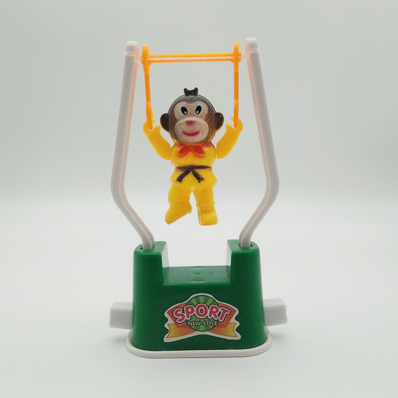 Handheld somersault monkey cute little animal baby educational toys new strange products kindergarten gift