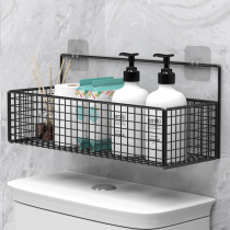 Toilet Shelve Bathroom Toilet Wash Terrace Free of perforated Contained God Instrumental Wall-mounted Toilet upper containing shelf