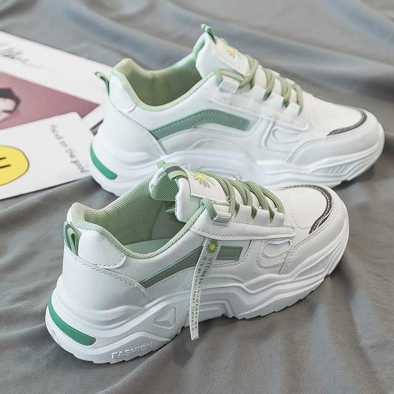 Daddy shoes in the tide of small crowd 2023 new casual thick sole student sneakers