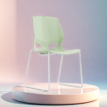 Plastic steel conference chair color training chair book reading chair store reception chair tea room leisure chair restaurant chair