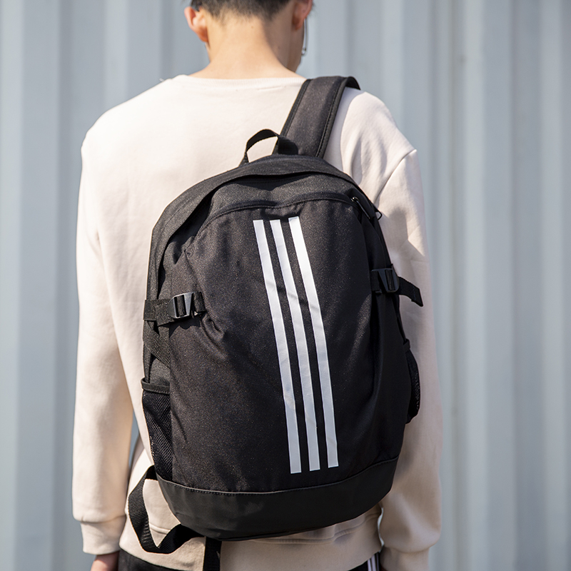 Adidas backpack men's official website flagship store 2021 new schoolbag size high school women's backpack BR5864
