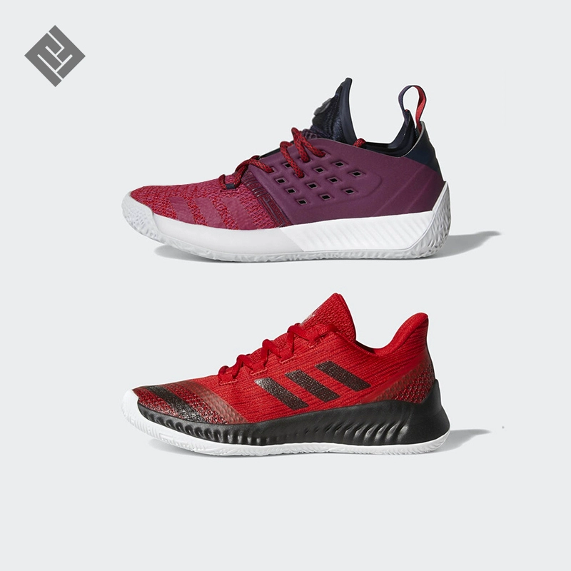 Giày bóng rổ Adidas nữ nam và nữ hấp thụ sốc Harden Vol. 2 J AP9845 AC7642 - Giày bóng rổ