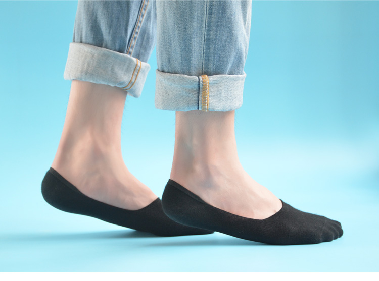 Tăng vớ phân bón cho nam mùa thu và mùa đông khử mùi cotton vớ vô hình 44-48 yard lớn 45 46 47 vớ vớ bàn đi trong nhà