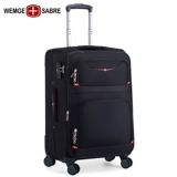 Вместительный и большой чемодан, ткань оксфорд, 24 дюймов, 20 дюймов