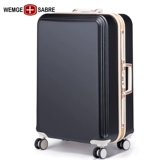 Универсальный брендовый чемодан на колесиках подходит для мужчин и женщин, в корейском стиле, 22 дюймов, популярно в интернете