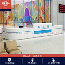 Baking Varnish Hospital Nurse Station Bench outpatient hall Outpatient Hall Consultation Desk consultation Desk Medical desk Guide Clinic