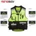 Xe mô tô cưỡi phản quang vest vest Jersey quần áo thi đấu nam an toàn ngực bốn mùa - Xe máy Rider thiết bị Xe máy Rider thiết bị