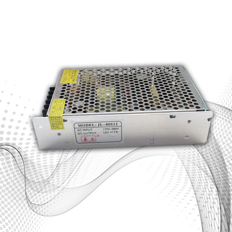 Keywords LED switching power supply JL-80S12 80W DC 12V 7A S-80-12 surveillance camera