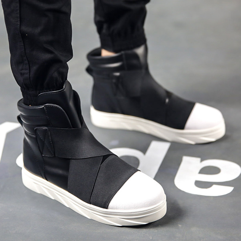 2021 new autumn fashion shoes Korean fashion Joker men's fashion shoes hip-hop men's shoes