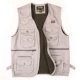 Áo vest nhiều túi mùa xuân và mùa hè trung niên cotton vest vai cá chụp ảnh vest vest cỡ lớn vest nam không tay áo ba lô nam