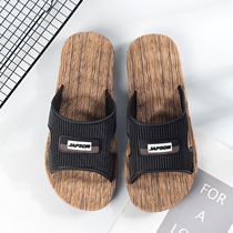 Slippers men 2021 summer new home indoor bath non-slip sandproof cool bottom size soft-bottomed man Men