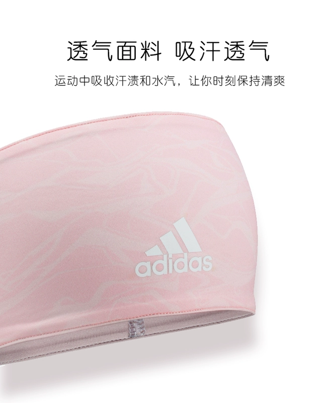 Adidas Adidas thể thao khăn xếp nữ thủy triều chạy yoga băng đô chống mồ hôi thắt lưng thoáng khí thấm mồ hôi băng đô nam 	bán banh bóng đá adidas	 	trái banh đá bóng	