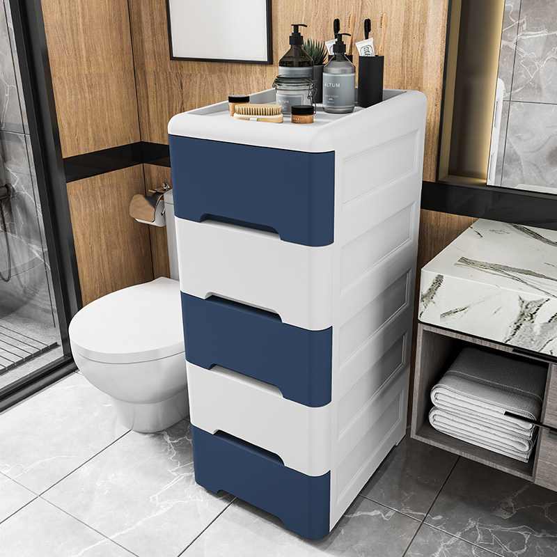 35cm wide make-up room containing cabinet bathroom narrow storage cabinet multilayer plastic toilet drawer stitched shelf