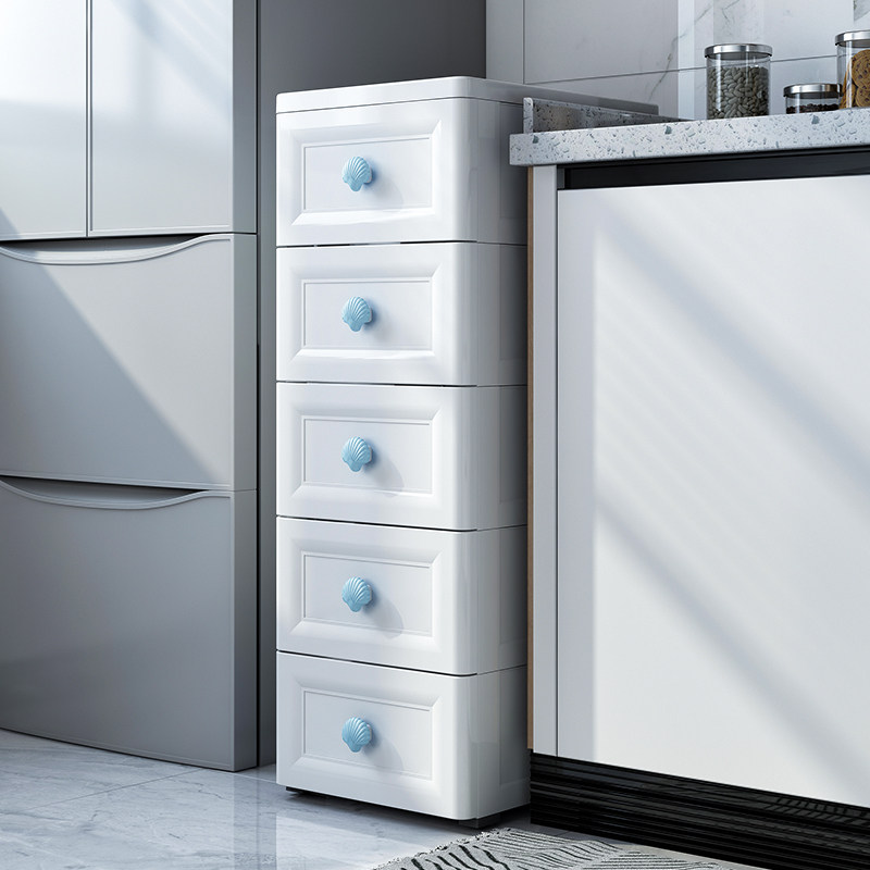 25 25 30 wide containing cabinet rack kitchen containing cabinet drawer-type clamping slit bathroom plastic slit containing layer frame