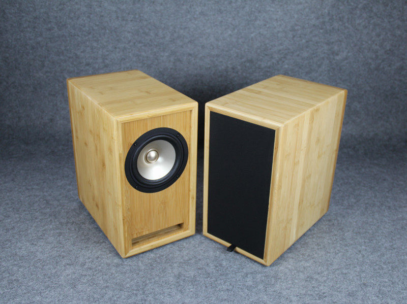 Speaker Home Living room high-end bookshelves HIFI Passive sound surround solid wood Labyrinth Fever 5 Inch Heavy Bass
