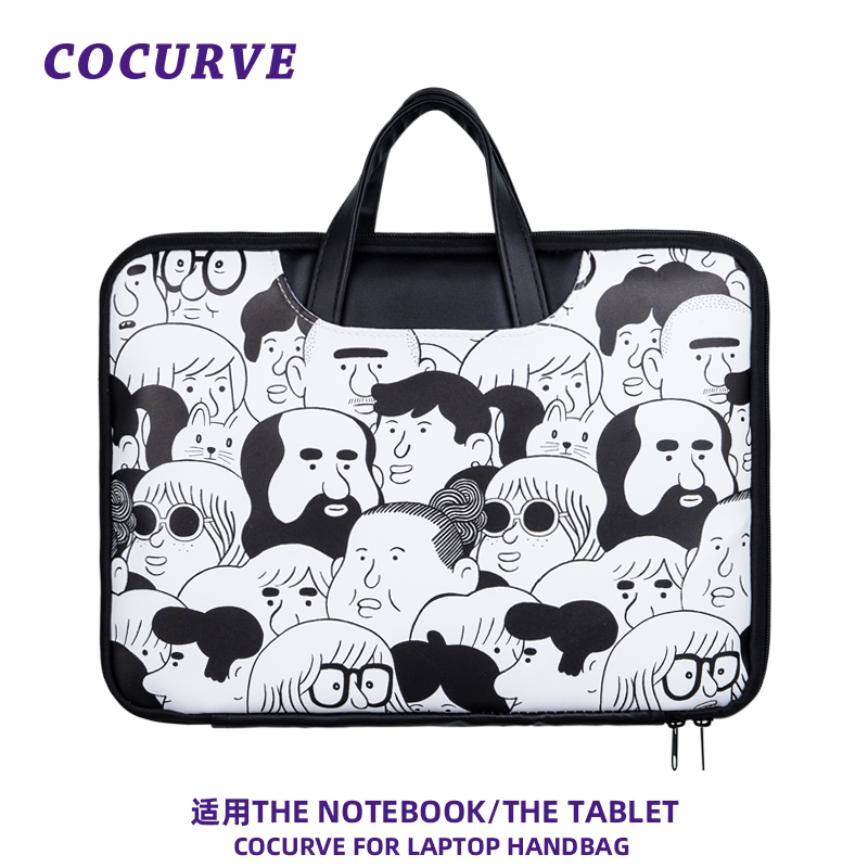 COCURVE Original strange man's hand applicable macbook computer bag 16 inch pro women's anti-fall 15:6 inch
