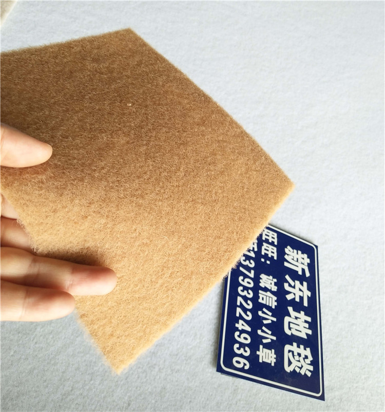 Thảm lông cừu dày thảm màu be màu be chải thảm thảm nền thương mại màu rắn thảm trải ghế