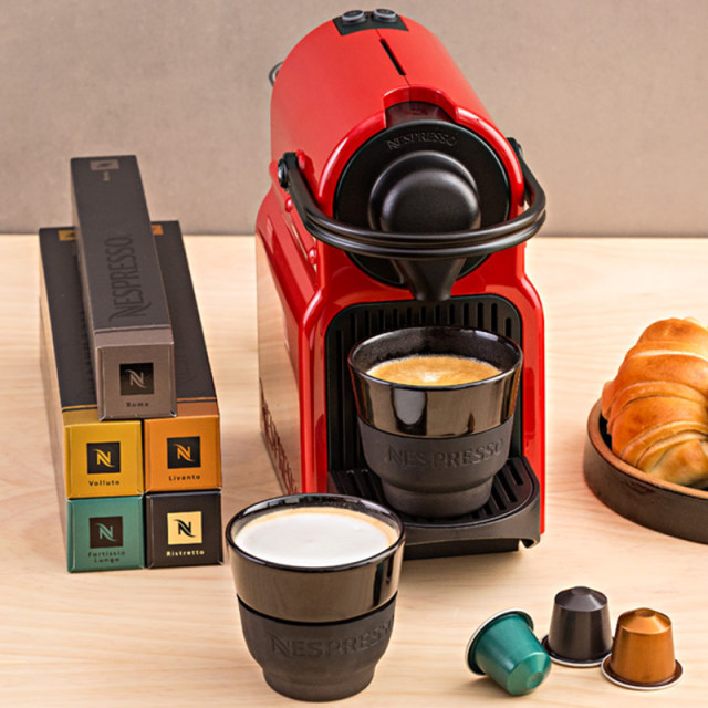 NESPRESSOInissia Nestlé ເຄື່ອງກາເຟແຄບຊູນ 100 ແຄບຊູນ