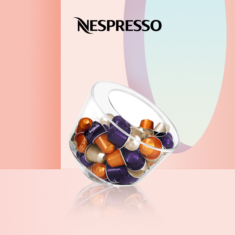 NESPRESSO View Capsule Coffee Storage Large capacity tumbler capsule storage (without capsules)