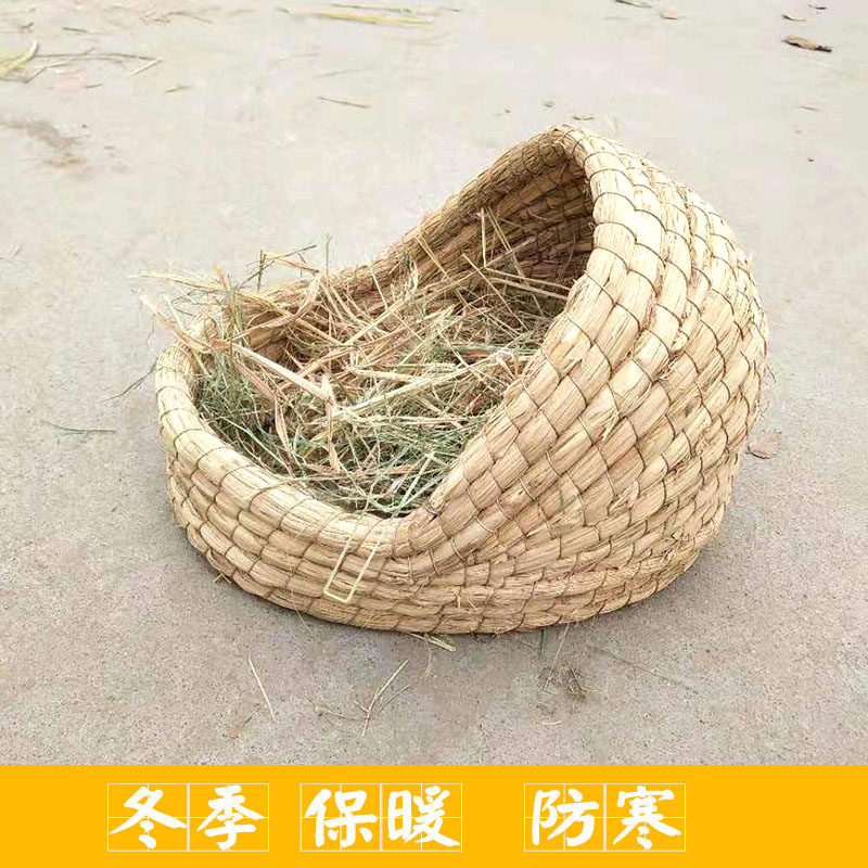 Hamster winter nest anti-bite villa Cheap warm cotton nest anti-bite winter cold golden bear house winter small house