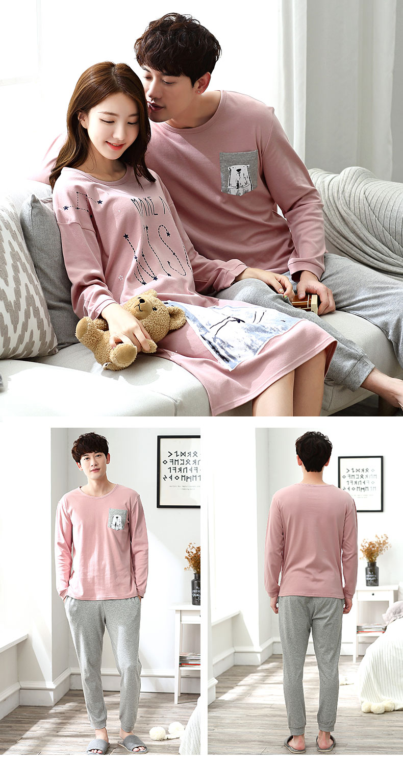 Pyjama mixte en Coton à manches longues - Ref 3006081 Image 14