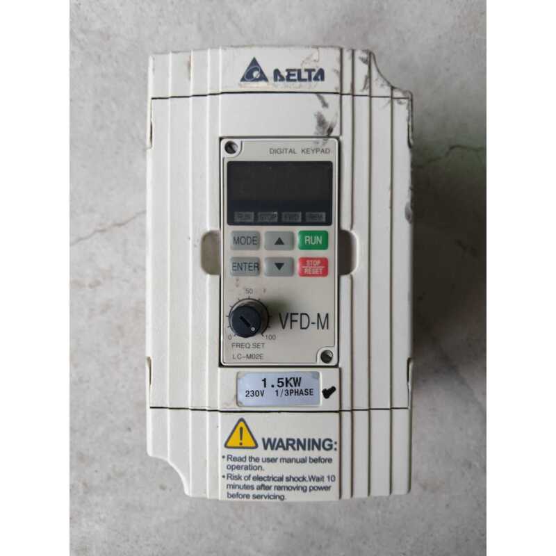Price Negotiable: Inverter Vfd015M21A, Condition, Model, and Style as Shown in the Picture. if You Need It, Check It Out Price Negotiable: Inverter Vfd015M21A, Condition, Model, and Style as Shown in the Picture. if You Need It, Check It Out
