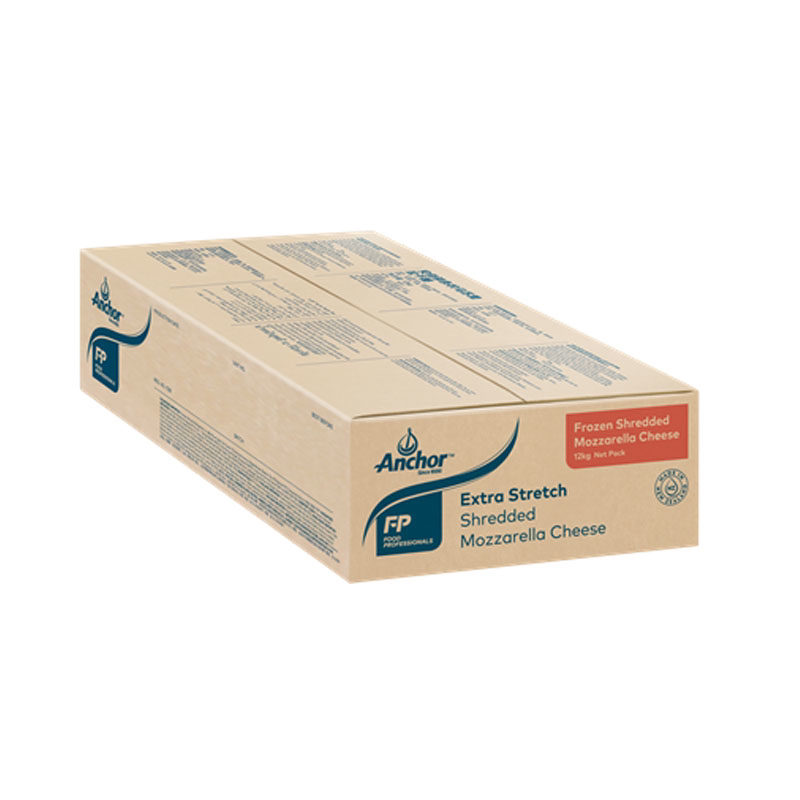 Anjia mozzarella cheese shredded 12kg original pizza raw material baked rice brushed cheese shredded cheese shredded