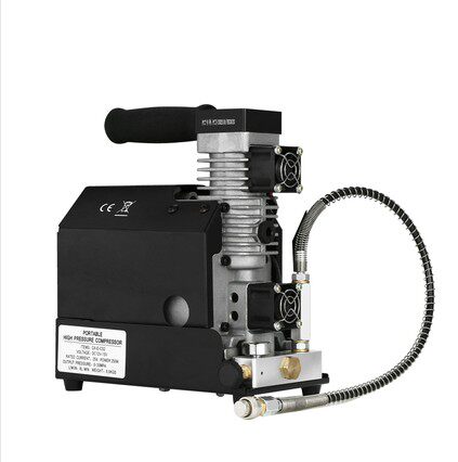 Car air pump 30mpa air cooled compressed air air - cooled air air jet 12V air - air pump 220V oil - free lubrication high pressure air pump