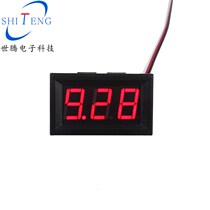 Three-wire DC voltmeter head 0 56 inch LED digital voltmeter DC 0V30 0V reverse connection protection