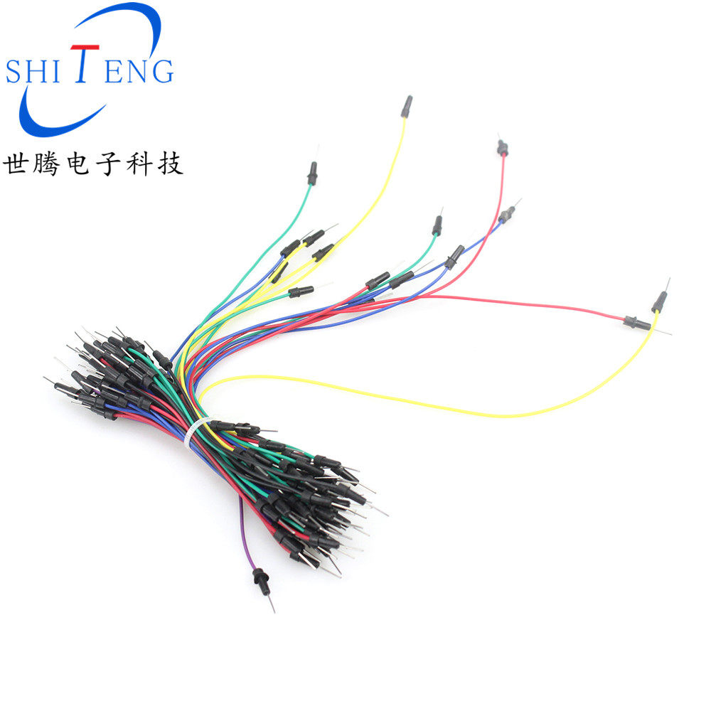 Bread connection line breadboard line jumper wire adapter line Breadboard special plug line A tie of 65 tie lines