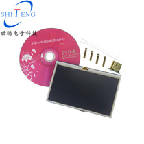 Compatible with Raspberry Pi Pi2 5 inch A B 2B LCD screen DIY touch screen HDMI