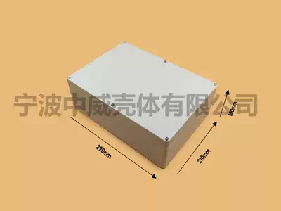 290*210*100 Power supply waterproof box Plastic management wire box Electronic instrument main shell Plastic shell