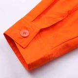 Пламянимирующие рабочую одежду Установите мужскую сварную одежду Специальное обслуживание Стальная стальная ядерная энергия Анти -хот Пожарная стойкость высокая температура апельсиновый желтый