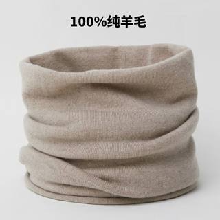 100% wool women's winter thickened scarf