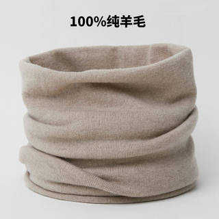 100% wool women's winter thickened scarf