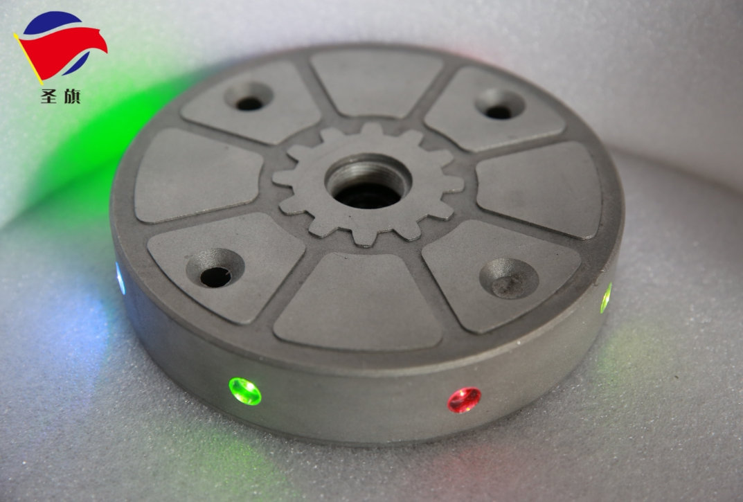 Stainless steel intelligent lifting road pile accessories Automatic lifting column anti-collision column remote control column light Aluminum alloy LED light