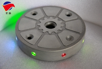 Stainless steel intelligent lifting road pile accessories Automatic lifting column Anti-collision column Remote control column light Aluminum alloy LED light