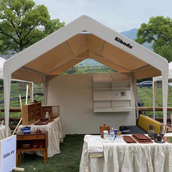 Sibada Outdoor Sunshade Rain Shelter Simple Tent Movable Stall Popular Market Tent Commercial Canopy For Home