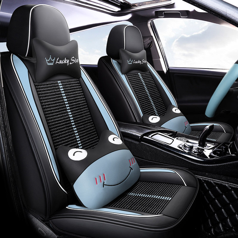 Car cushion Four seasons universal Cartoon Ford Fox Three-box Carnival Two-box Fueers All-bag set of women