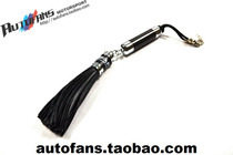 Mercedes car Private AMG Che Label black carbon fiber hanging pendant Ornament Leather Pendant Paola Gift