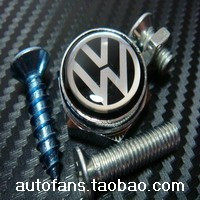 Volkswagen Black Car License License License License License License License License Bracket