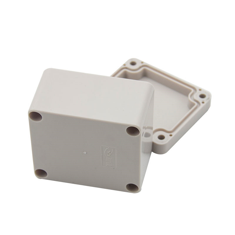 63*58*45 Outdoor waterproof plastic junction box ABS comes with 4P terminal cable power supply over-line split line box