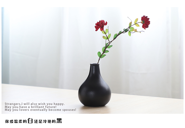 Nan sheng I and contracted ins wind simulation flowers home decoration ceramic vase false hydroponic flower arranging flowers, furnishing articles